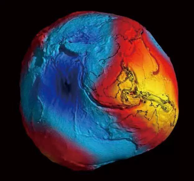 欧空局利用goce重力卫星分别获得了高精度地球重力场模型